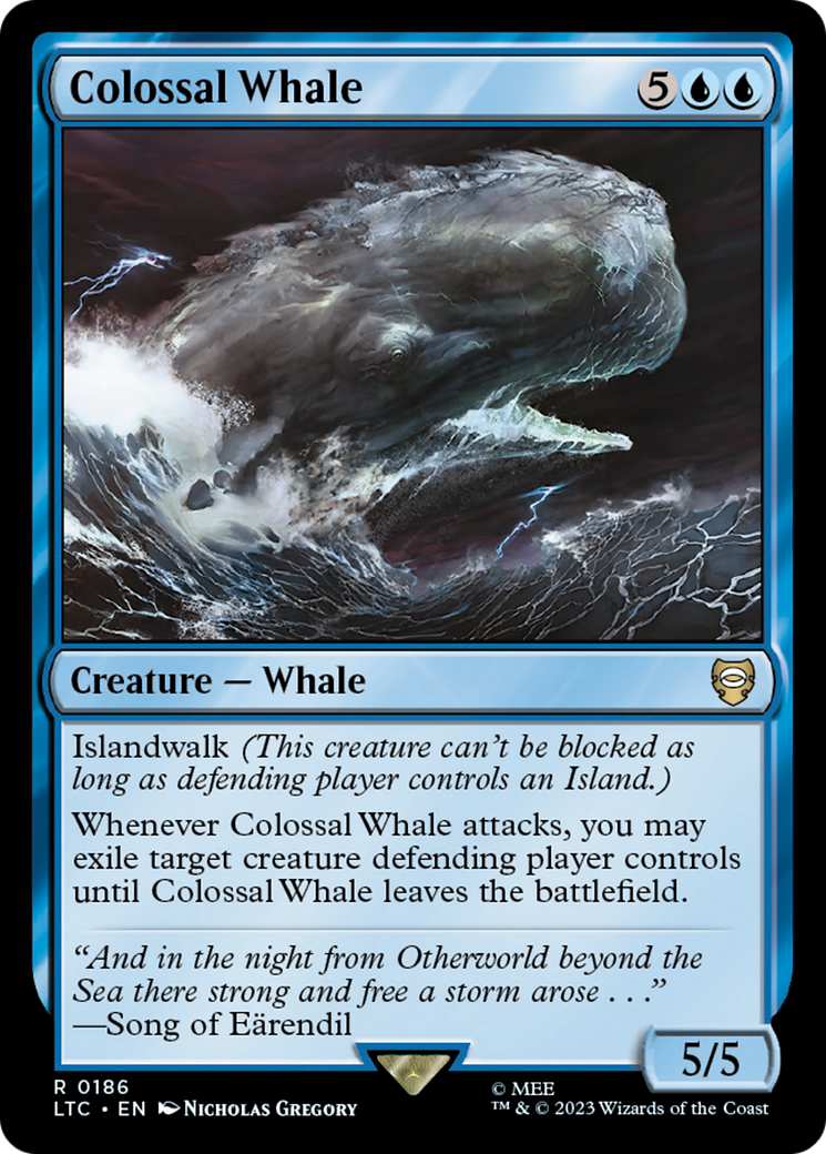 Colossal Whale [The Lord of the Rings: Tales of Middle-Earth Commander] | Game Master's Emporium (The New GME)