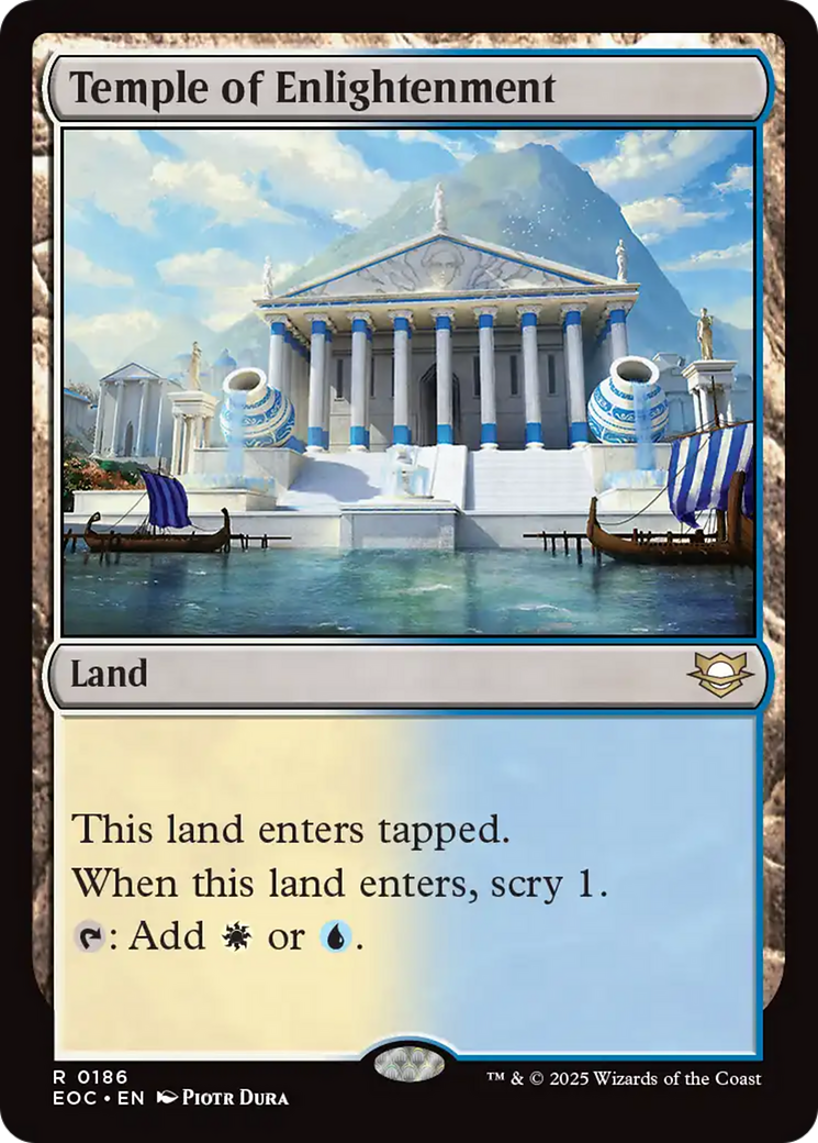 Temple of Enlightenment [Edge of Eternities Commander] | Game Master's Emporium (The New GME)
