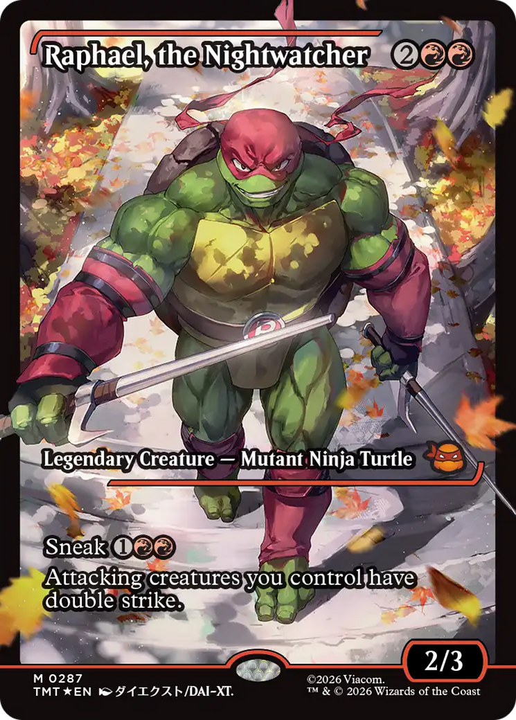 Raphael, the Nightwatcher (Showcase) [Teenage Mutant Ninja Turtles] | Game Master's Emporium (The New GME)