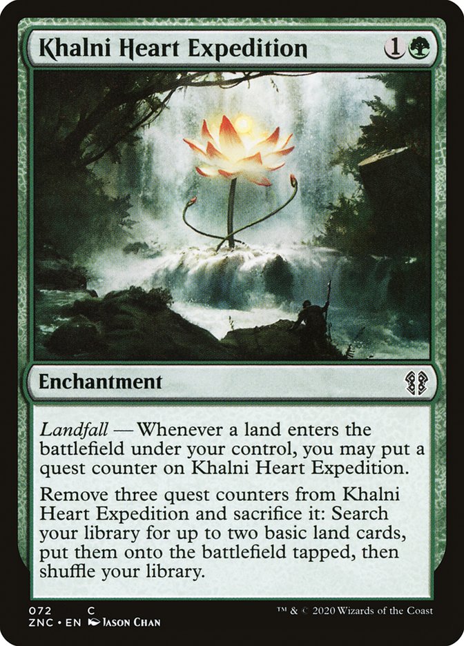 Khalni Heart Expedition [Zendikar Rising Commander] | Game Master's Emporium (The New GME)