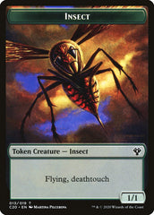 Spirit // Insect (013) Double-Sided Token [Commander 2020 Tokens] | Game Master's Emporium (The New GME)