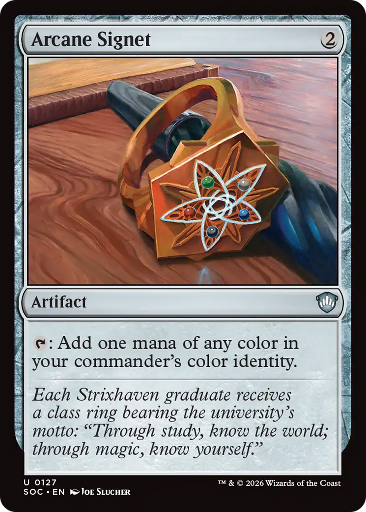 Arcane Signet [Secrets of Strixhaven Commander] | Game Master's Emporium (The New GME)