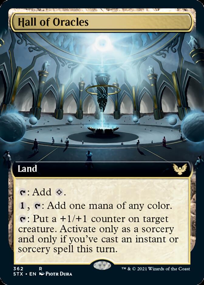 Hall of Oracles (Extended Art) [Strixhaven: School of Mages] | Game Master's Emporium (The New GME)