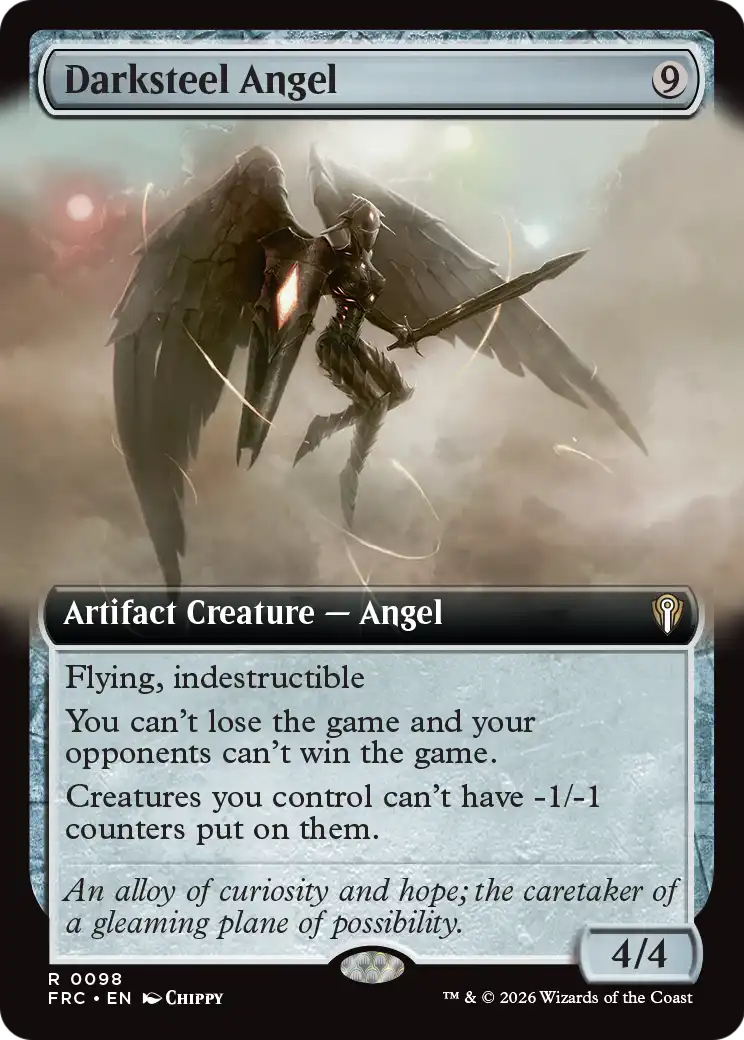 Darksteel Angel (Extended Art) [Star Trek Commander] | Game Master's Emporium (The New GME)