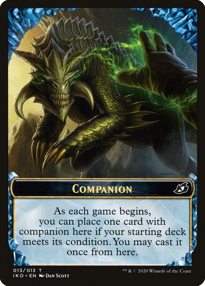 Companion [Ikoria: Lair of Behemoths Tokens] | Game Master's Emporium (The New GME)