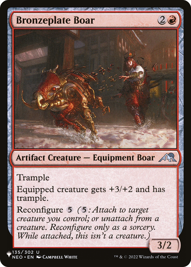 Bronzeplate Boar [The List] | Game Master's Emporium (The New GME)