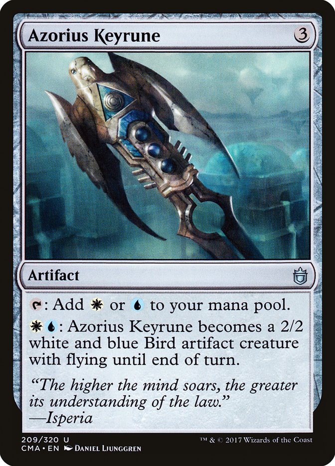 Azorius Keyrune [Commander Anthology] | Game Master's Emporium (The New GME)