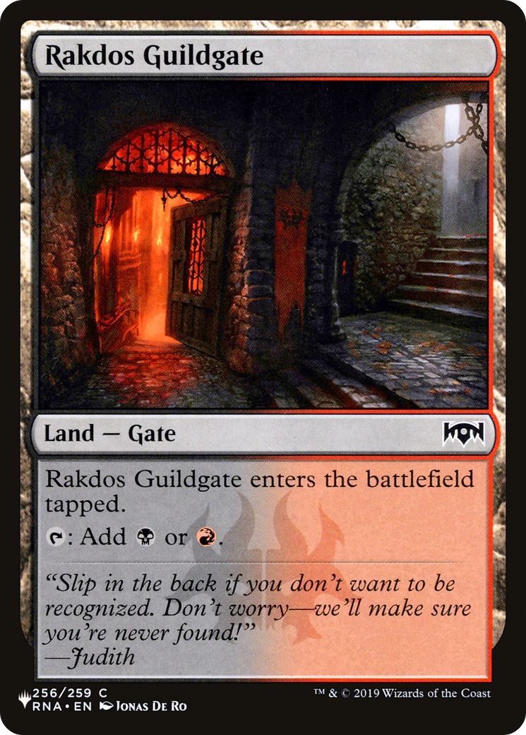 Rakdos Guildgate (256) [The List] | Game Master's Emporium (The New GME)