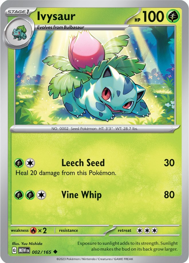 Ivysaur (002/165) [Scarlet & Violet 151] | Game Master's Emporium (The New GME)