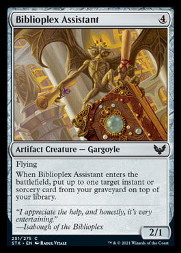 Biblioplex Assistant [Strixhaven: School of Mages] | Game Master's Emporium (The New GME)