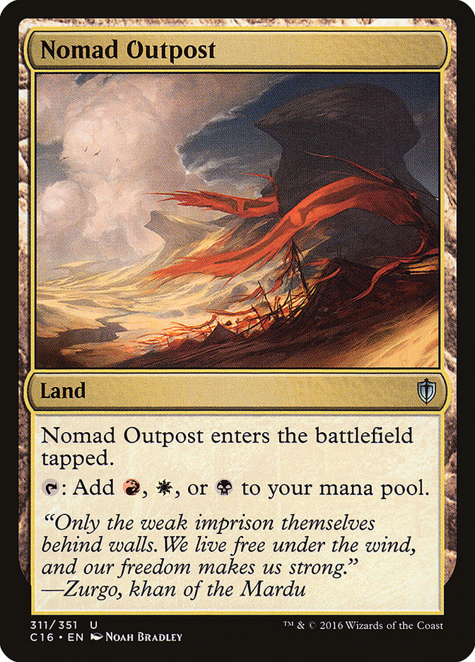 Nomad Outpost [Commander 2016] | Game Master's Emporium (The New GME)