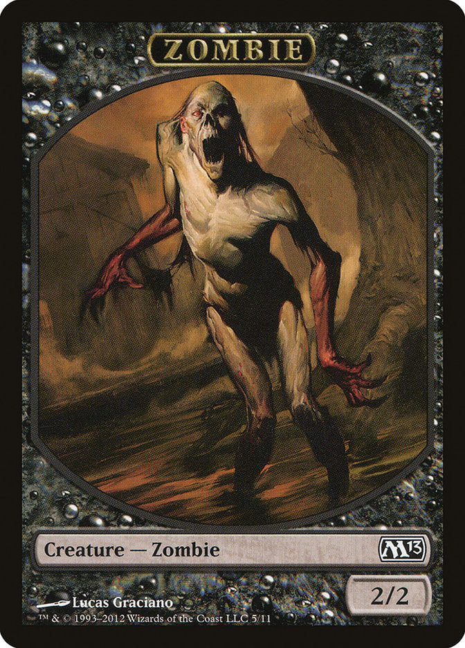 Zombie Token [Magic 2013 Tokens] | Game Master's Emporium (The New GME)