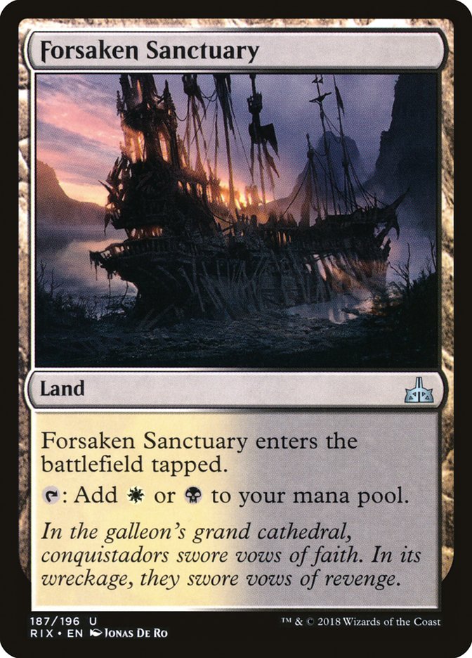 Forsaken Sanctuary [Rivals of Ixalan] | Game Master's Emporium (The New GME)