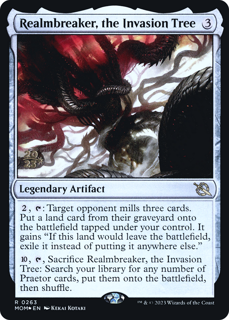 Realmbreaker, the Invasion Tree [March of the Machine Prerelease Promos] | Game Master's Emporium (The New GME)