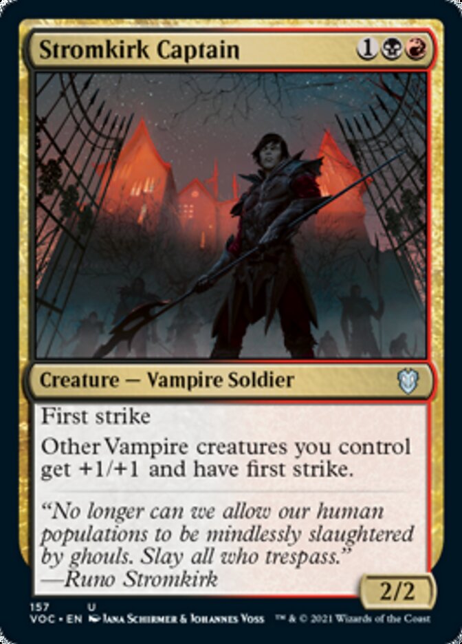 Stromkirk Captain [Innistrad: Crimson Vow Commander] | Game Master's Emporium (The New GME)