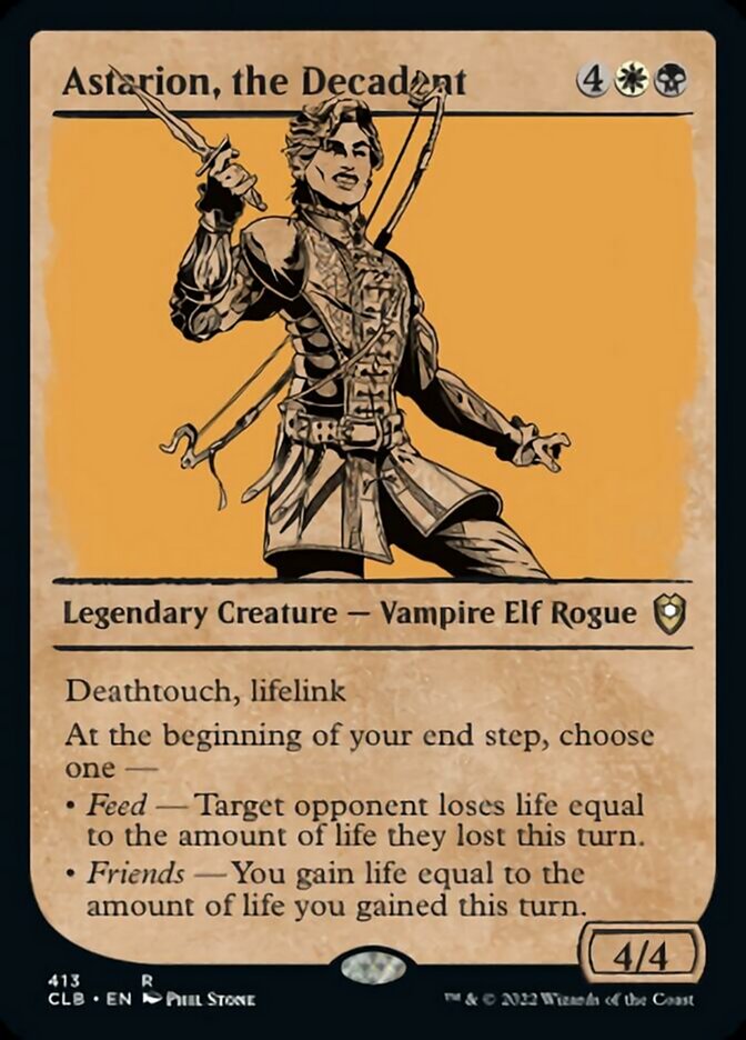 Astarion, the Decadent (Showcase) [Commander Legends: Battle for Baldur's Gate] | Game Master's Emporium (The New GME)