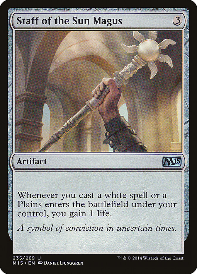 Staff of the Sun Magus [Magic 2015] | Game Master's Emporium (The New GME)