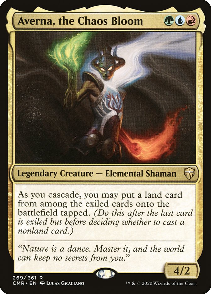 Averna, the Chaos Bloom [Commander Legends] | Game Master's Emporium (The New GME)
