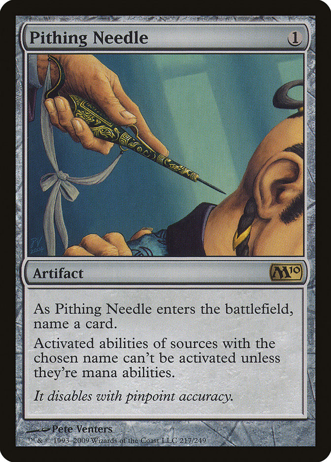 Pithing Needle [Magic 2010] | Game Master's Emporium (The New GME)