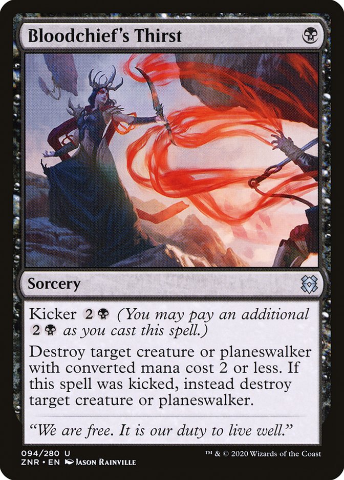 Bloodchief's Thirst [Zendikar Rising] | Game Master's Emporium (The New GME)