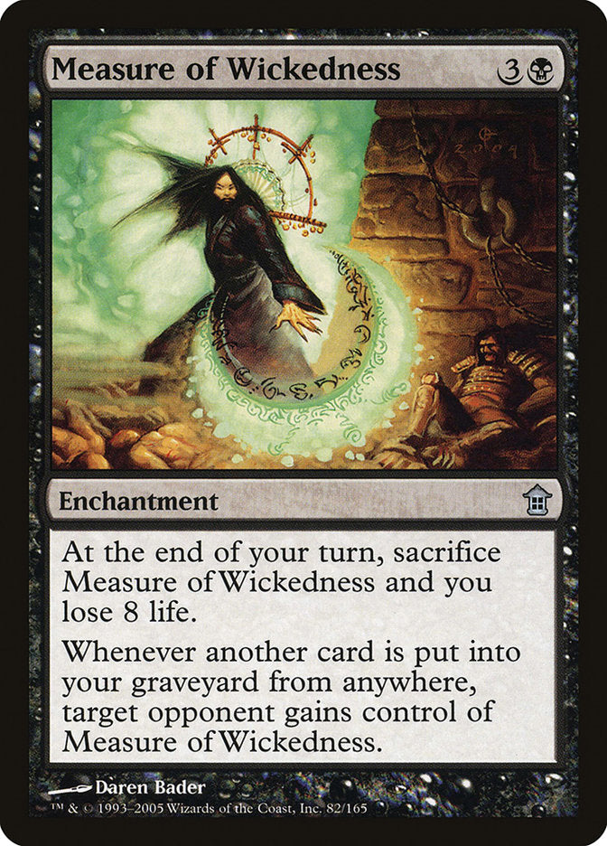 Measure of Wickedness [Saviors of Kamigawa] | Game Master's Emporium (The New GME)