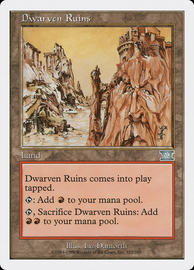 Dwarven Ruins [Classic Sixth Edition] | Game Master's Emporium (The New GME)