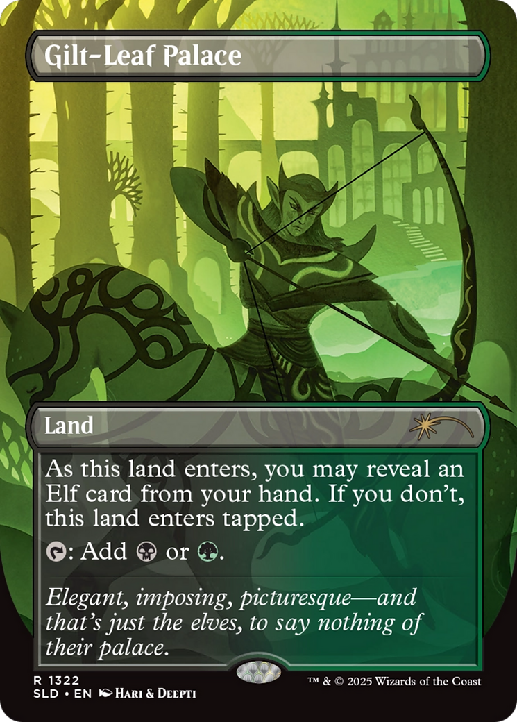 Gilt-Leaf Palace (Rainbow Foil) [Secret Lair Drop Series] | Game Master's Emporium (The New GME)