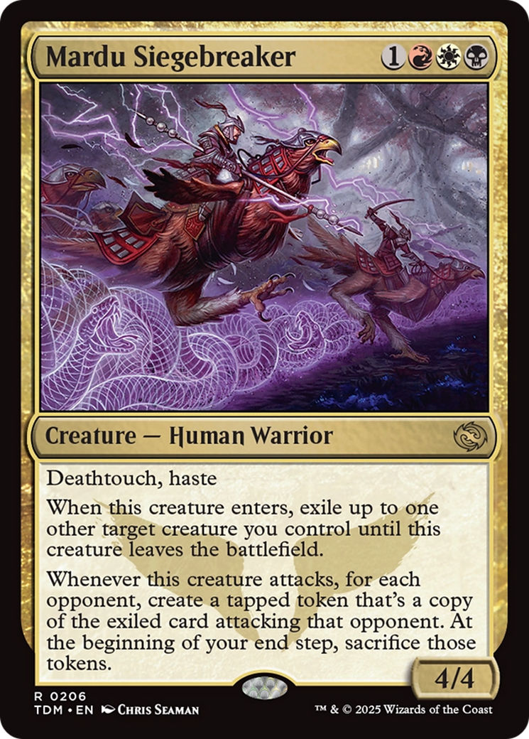Mardu Siegebreaker [Tarkir: Dragonstorm] | Game Master's Emporium (The New GME)