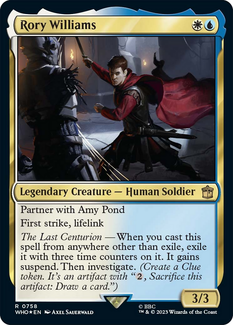 Rory Williams (Surge Foil) [Doctor Who] | Game Master's Emporium (The New GME)