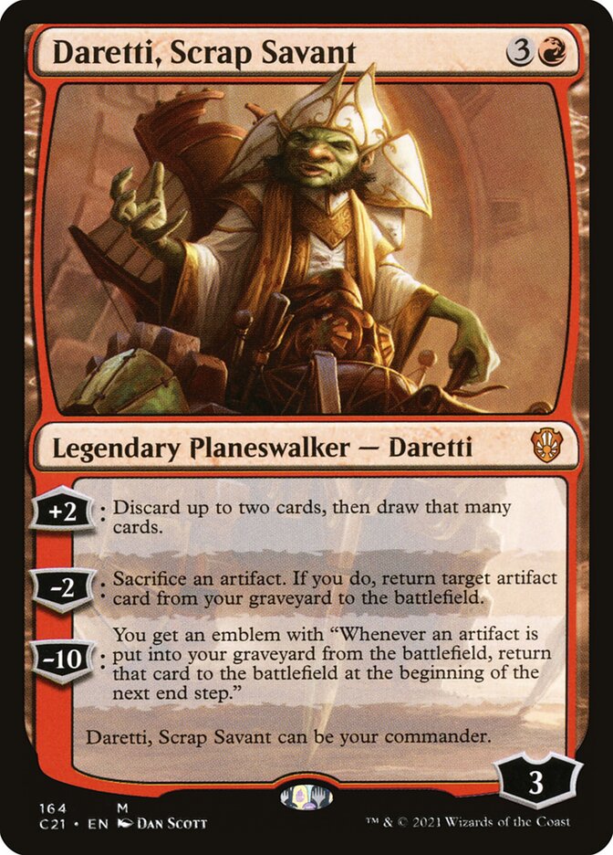 Daretti, Scrap Savant [Commander 2021] | Game Master's Emporium (The New GME)