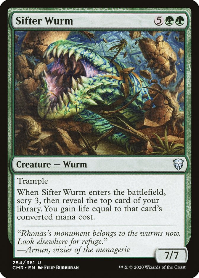 Sifter Wurm [Commander Legends] | Game Master's Emporium (The New GME)