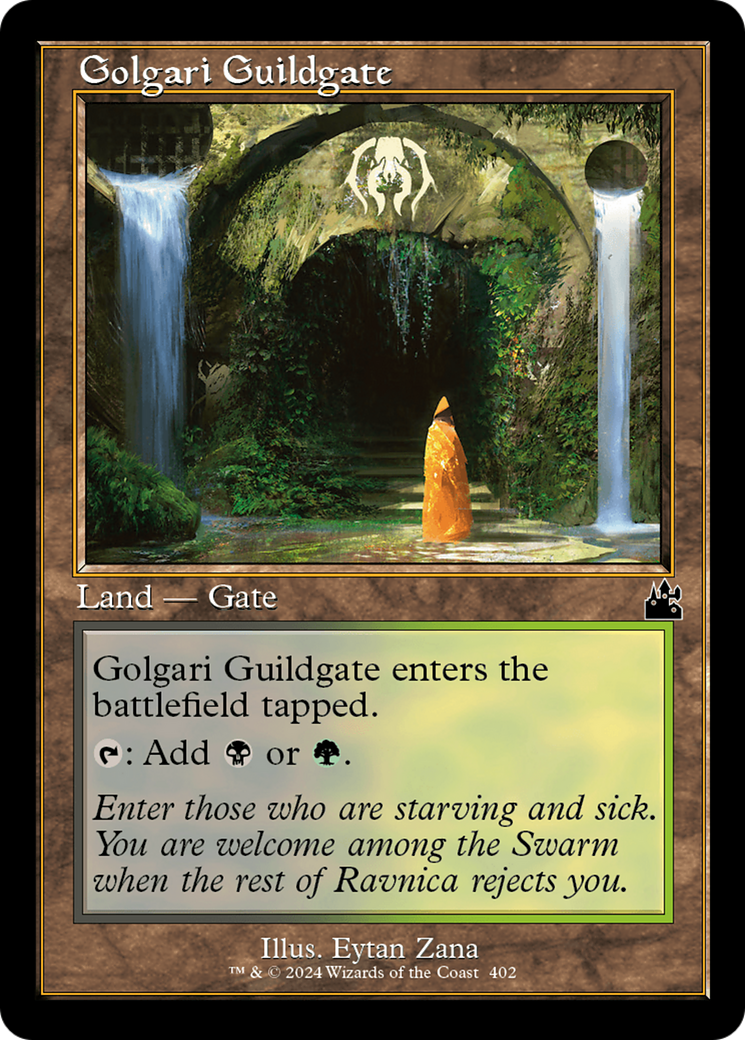 Golgari Guildgate (Retro Frame) [Ravnica Remastered] | Game Master's Emporium (The New GME)
