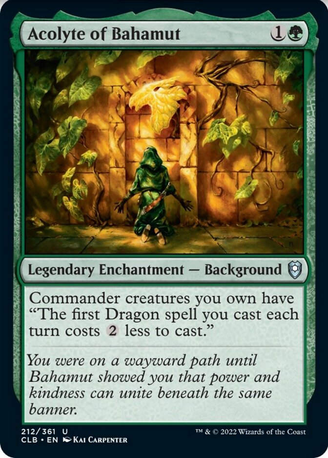Acolyte of Bahamut [Commander Legends: Battle for Baldur's Gate] | Game Master's Emporium (The New GME)