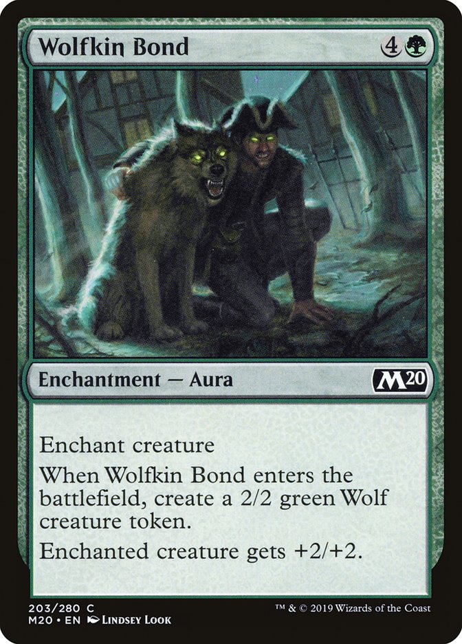 Wolfkin Bond [Core Set 2020] | Game Master's Emporium (The New GME)