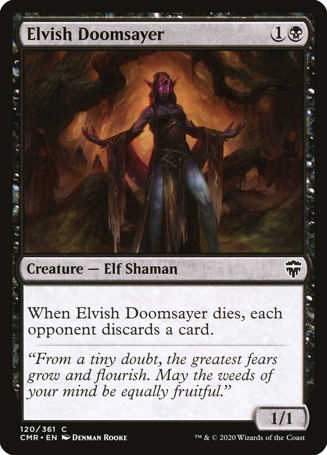 Elvish Doomsayer [Commander Legends] | Game Master's Emporium (The New GME)
