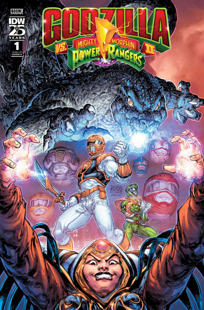 Godzilla vs. The Mighty Morphin Power Rangers II #1 Cover A (Williams II) | Game Master's Emporium (The New GME)