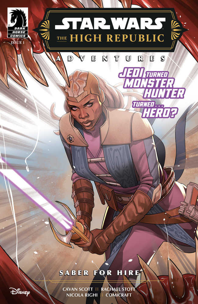 Star Wars: The High Republic Adventures--Saber For Hire #1 (Cover A) (Rachael Stott) | Game Master's Emporium (The New GME)