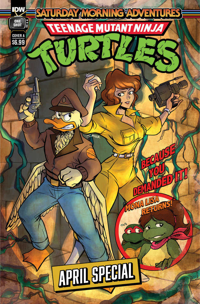 Teenage Mutant Ninja Turtles: Saturday Morning Adventures--April Special Cover A (Myer) | Game Master's Emporium (The New GME)