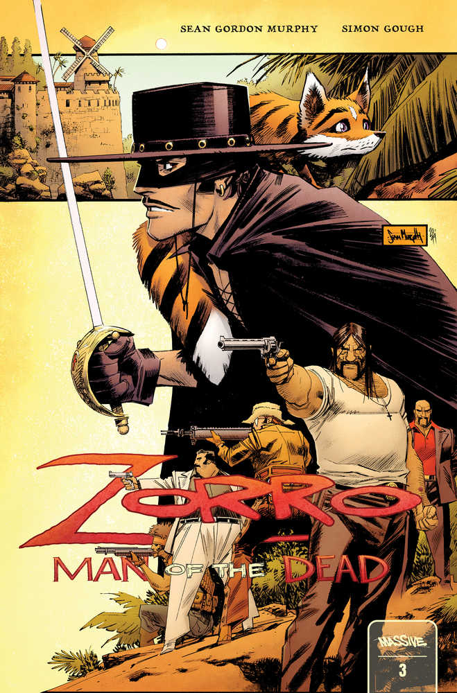 Zorro Man Of The Dead #3 (Of 4) Cover A Murphy (Mature) | Game Master's Emporium (The New GME)