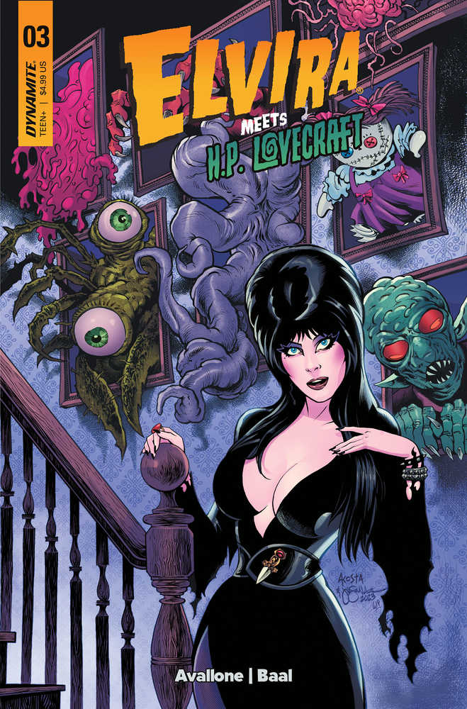 Elvira Meets Hp Lovecraft #3 Cover A Acosta | Game Master's Emporium (The New GME)