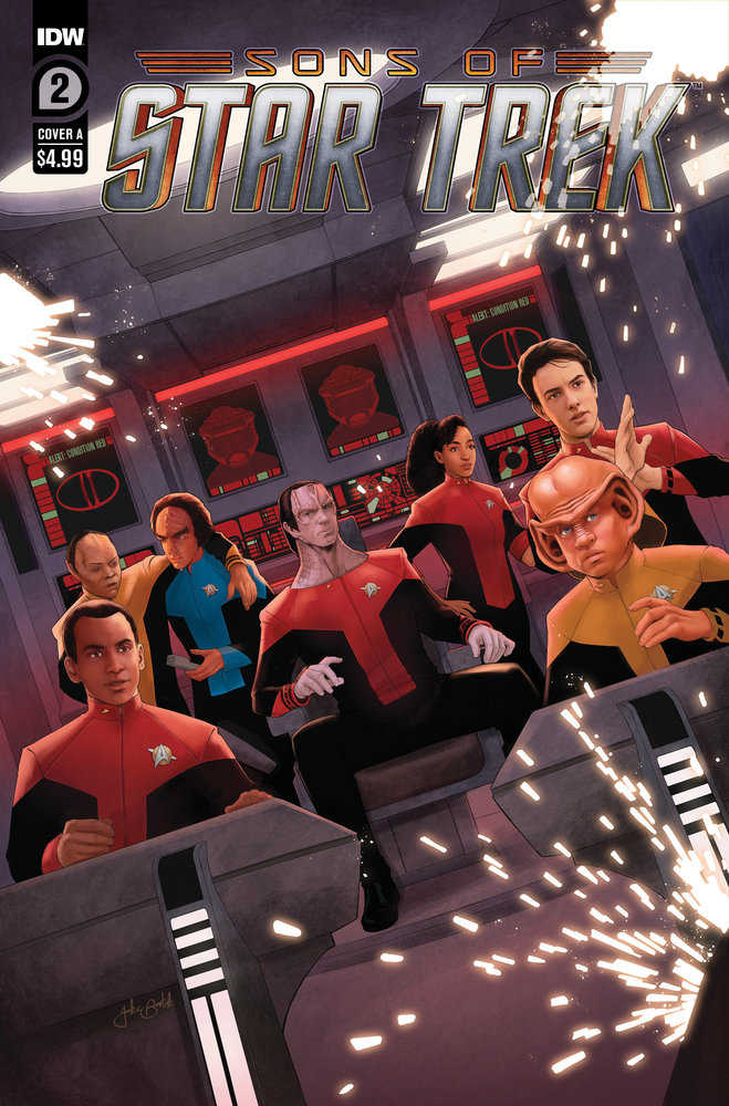 Star Trek: Sons Of Star Trek #2 Cover A (Bartok) | Game Master's Emporium (The New GME)