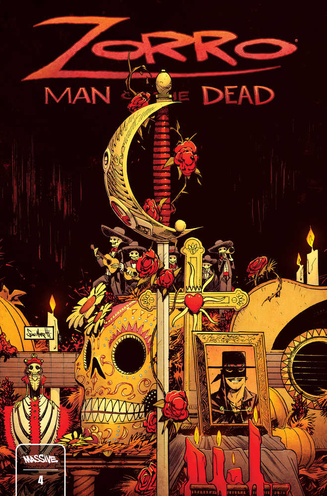 Zorro Man Of The Dead #4 (Of 4) Cover A Murphy (Mature) | Game Master's Emporium (The New GME)