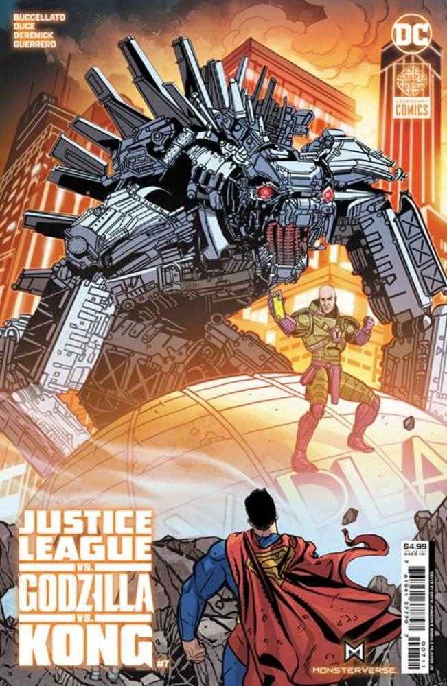 Justice League vs Godzilla vs Kong #7 (Of 7) Cover A Drew Johnson | Game Master's Emporium (The New GME)