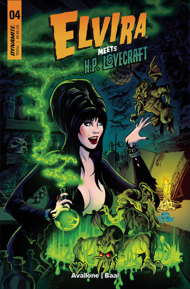 Elvira Meets Hp Lovecraft #4 Cover A Acosta | Game Master's Emporium (The New GME)