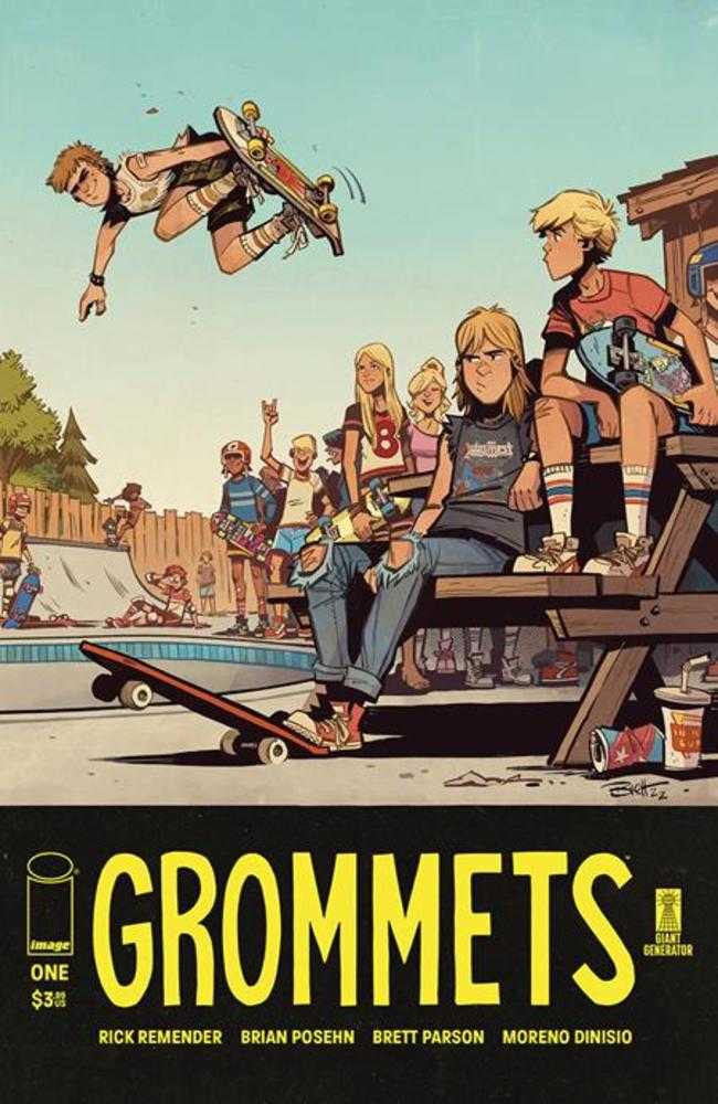 Grommets #1 (Of 7) Cover A  Brett Parson | Game Master's Emporium (The New GME)