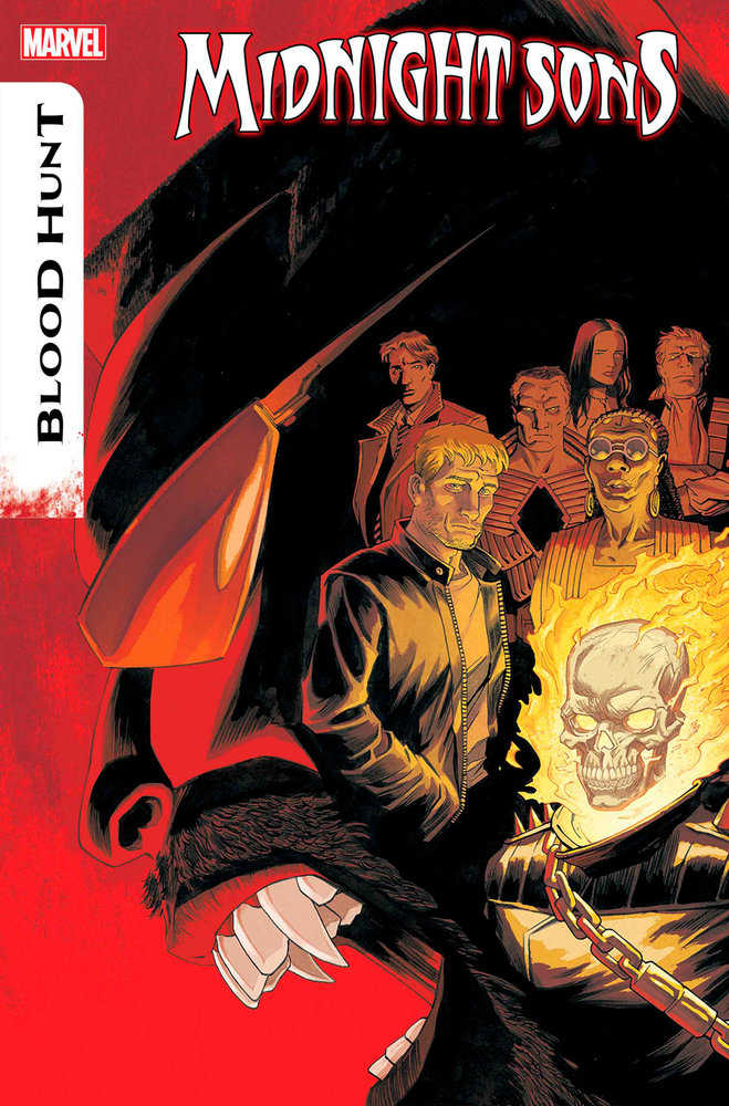 Midnight Sons: Blood Hunt #1 Declan Shalvey Variant [Bh] | Game Master's Emporium (The New GME)