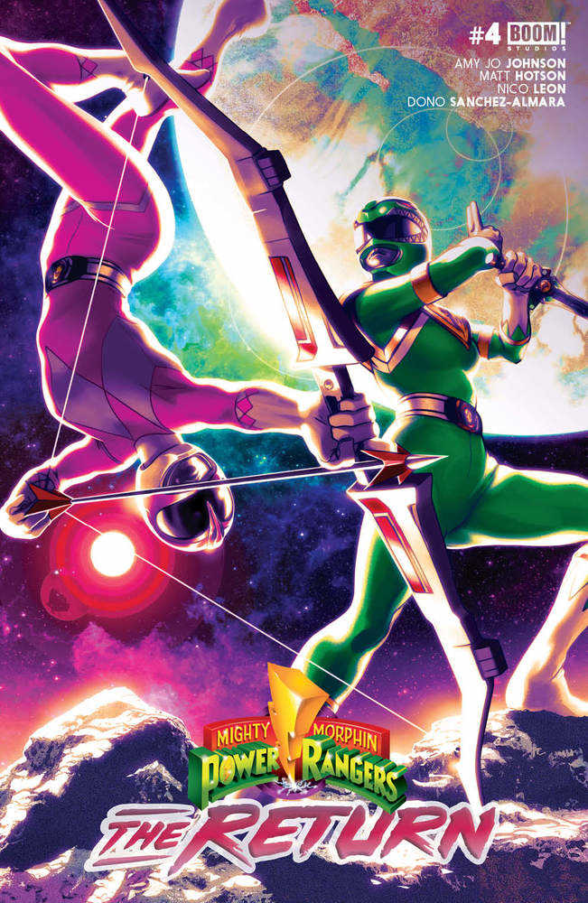 Mighty Morphin Power Rangers The Return #4 (Of 4) Cover A Mont | Game Master's Emporium (The New GME)