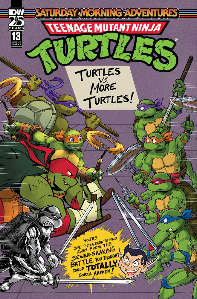 Teenage Mutant Ninja Turtles: Saturday Morning Adventures #13 Cover A (Myer) | Game Master's Emporium (The New GME)