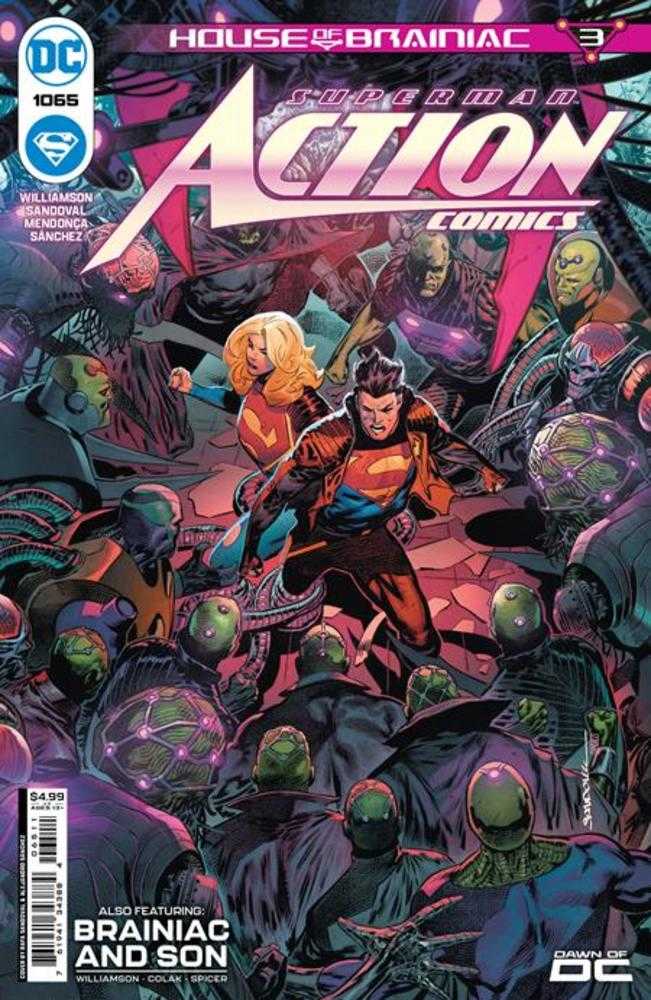 Action Comics #1065 Cover A Rafa Sandoval (House Of Brainiac) | Game Master's Emporium (The New GME)