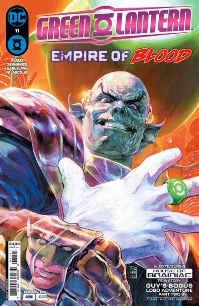 Green Lantern #11 Cover A Xermanico (House Of Brainiac) | Game Master's Emporium (The New GME)